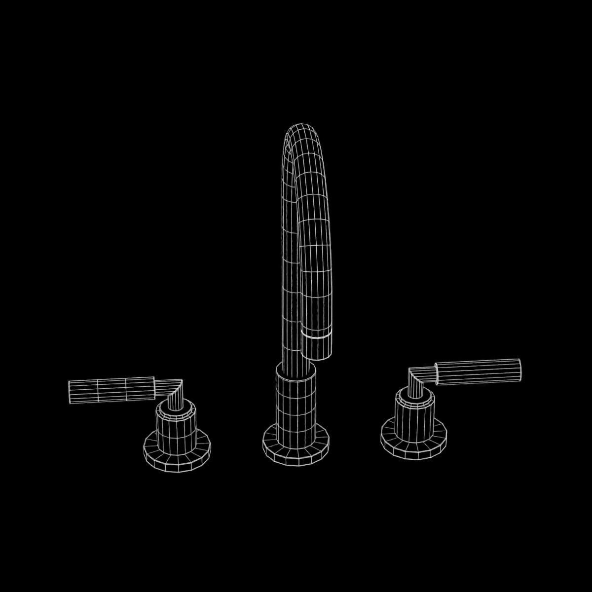 Faucet 03 Low-poly 3D model_37