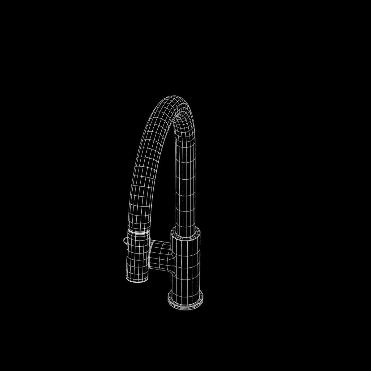 Faucet 05 Low-poly 3D model_36