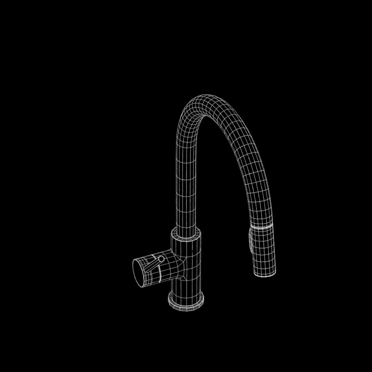 Faucet 05 Low-poly 3D model_38