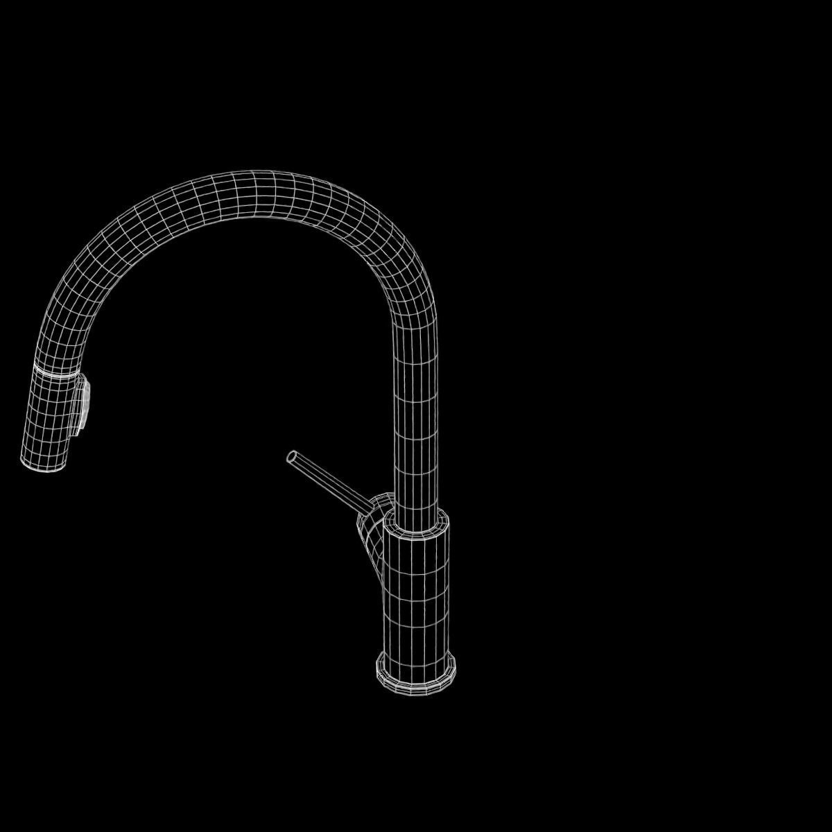 Faucet 05 Low-poly 3D model_33