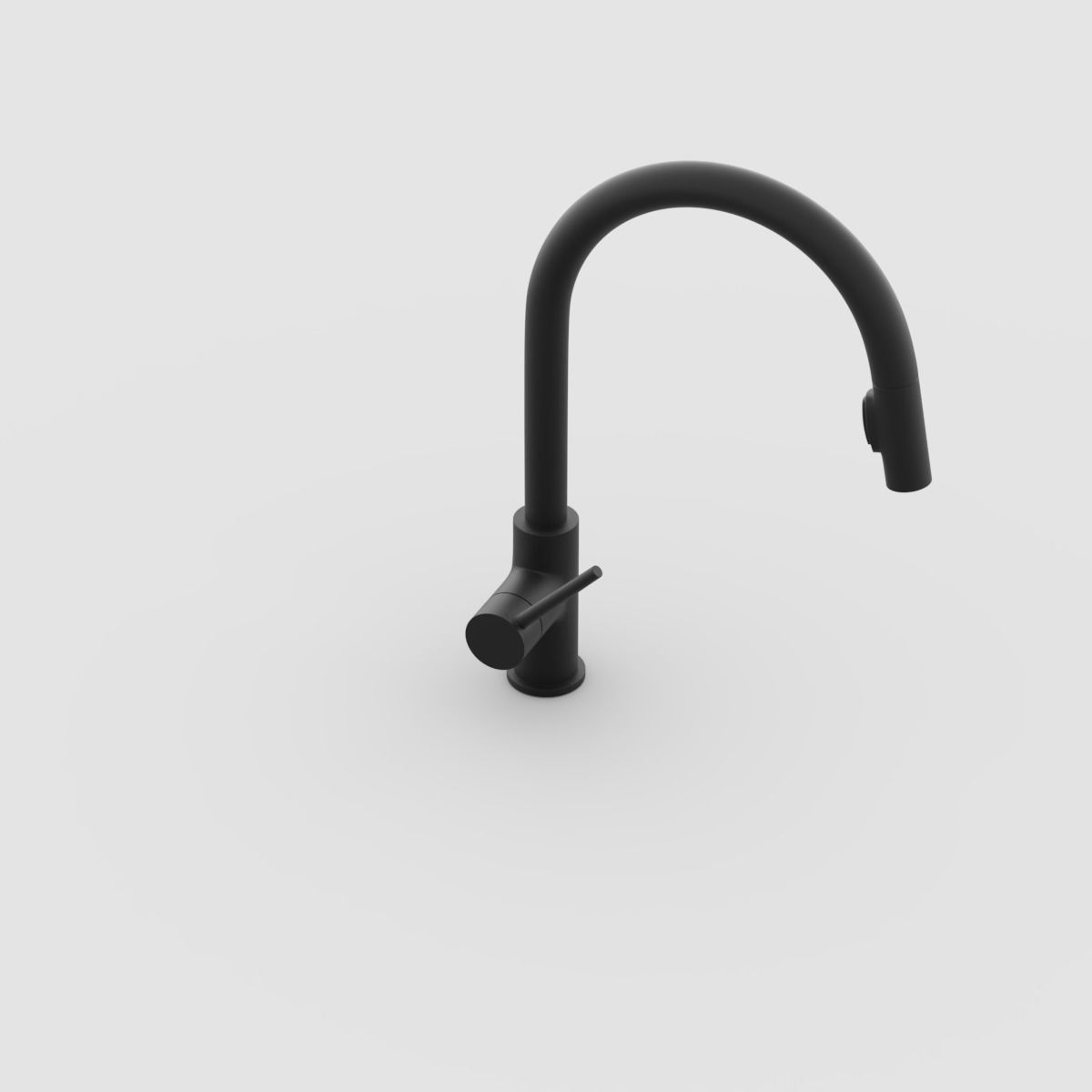 Faucet 05 Low-poly 3D model_4