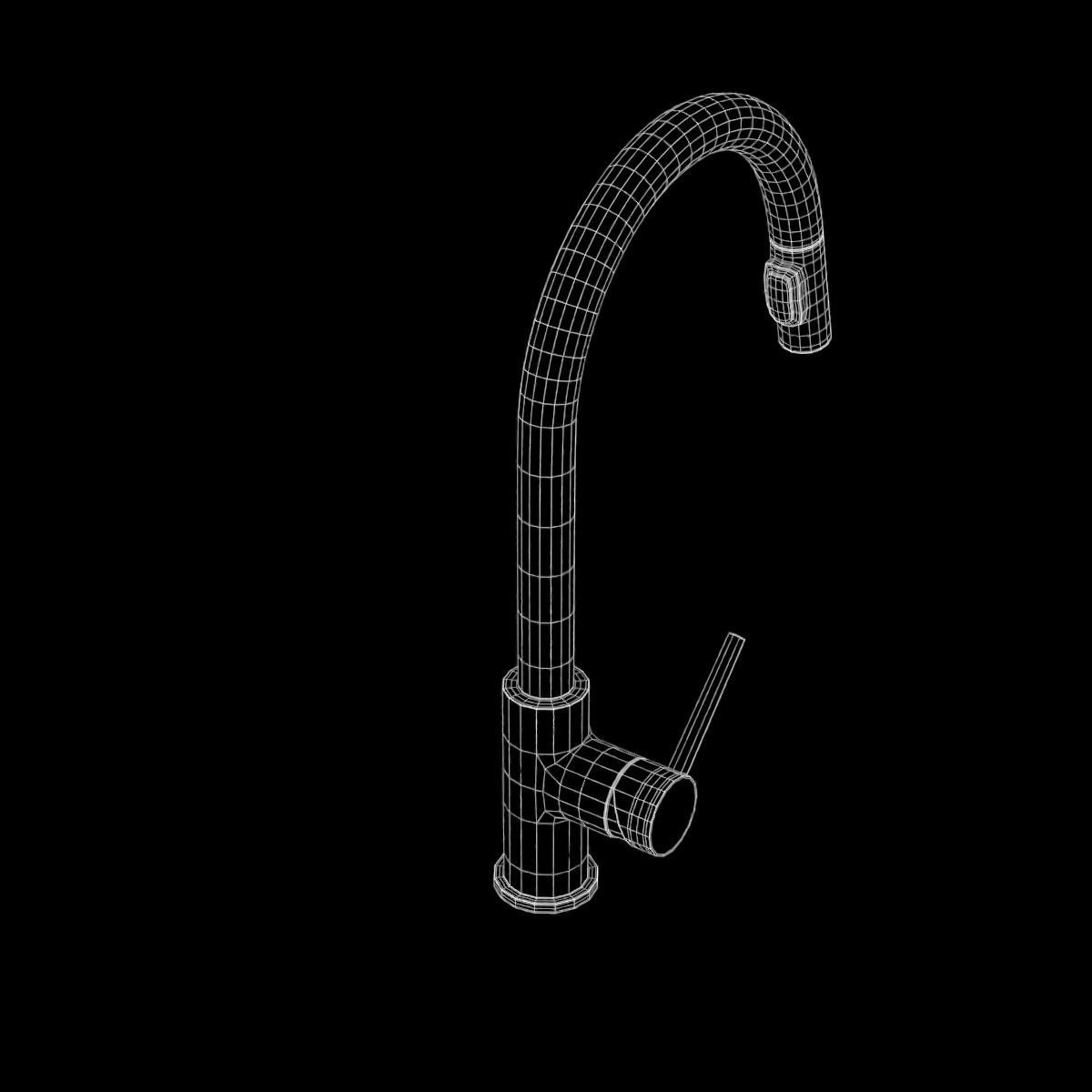 Faucet 05 Low-poly 3D model_26