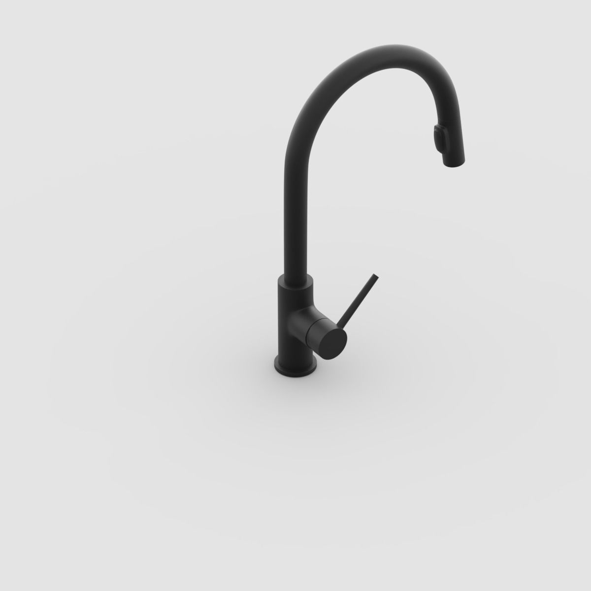 Faucet 05 Low-poly 3D model_7