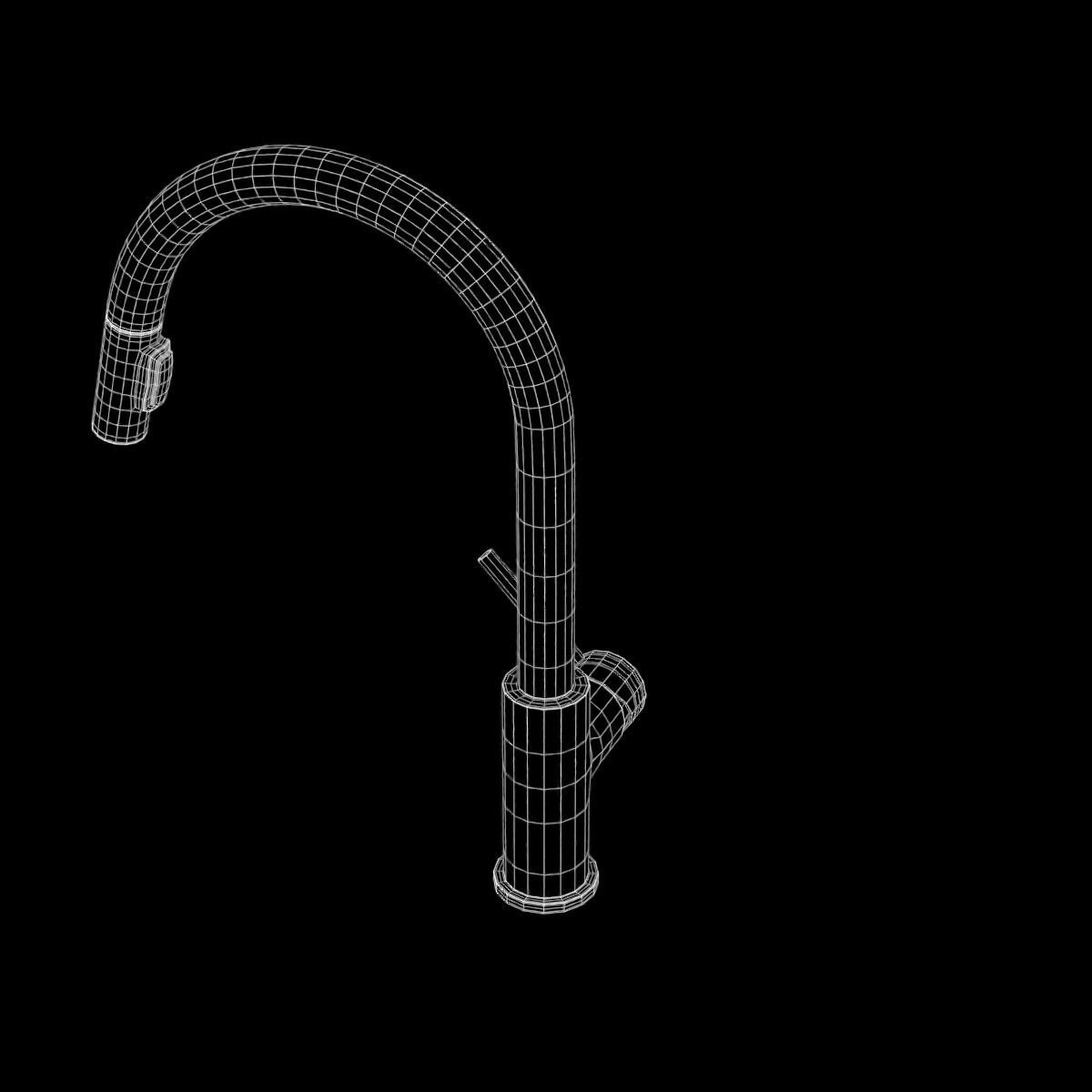 Faucet 05 Low-poly 3D model_31