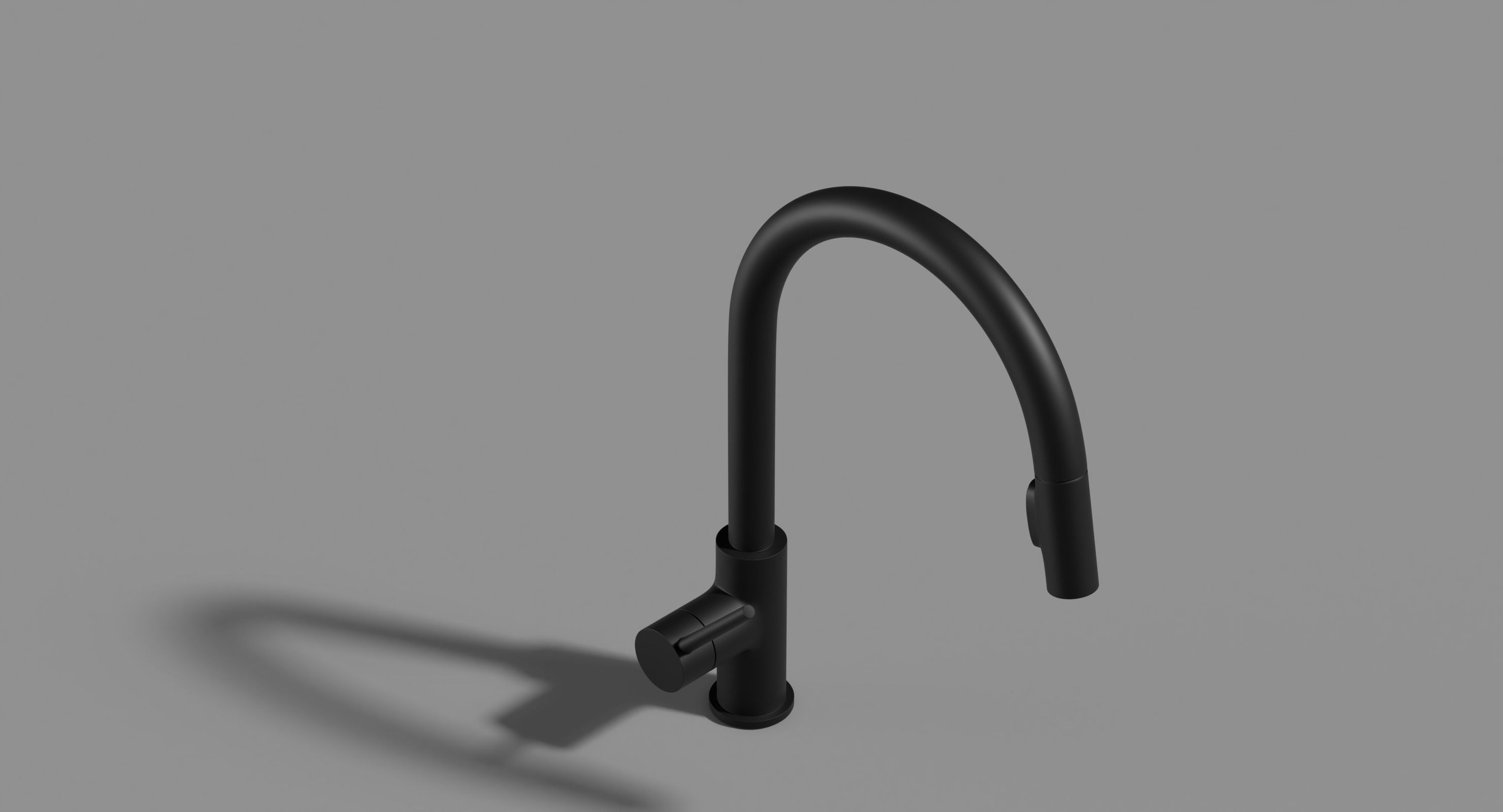 Faucet 05 Low-poly 3D model_2