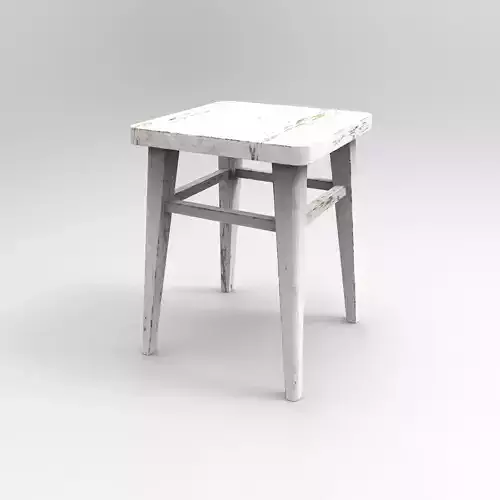 Wooden stool