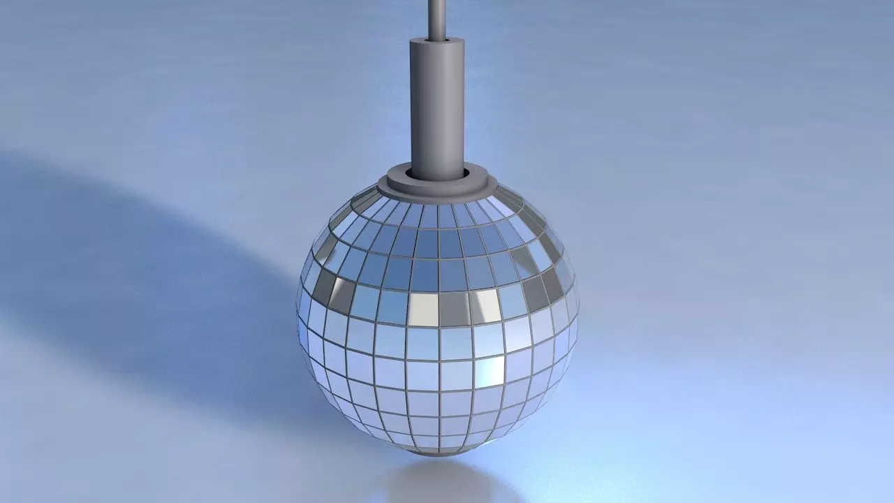 Disco Ball Free 3D model_0
