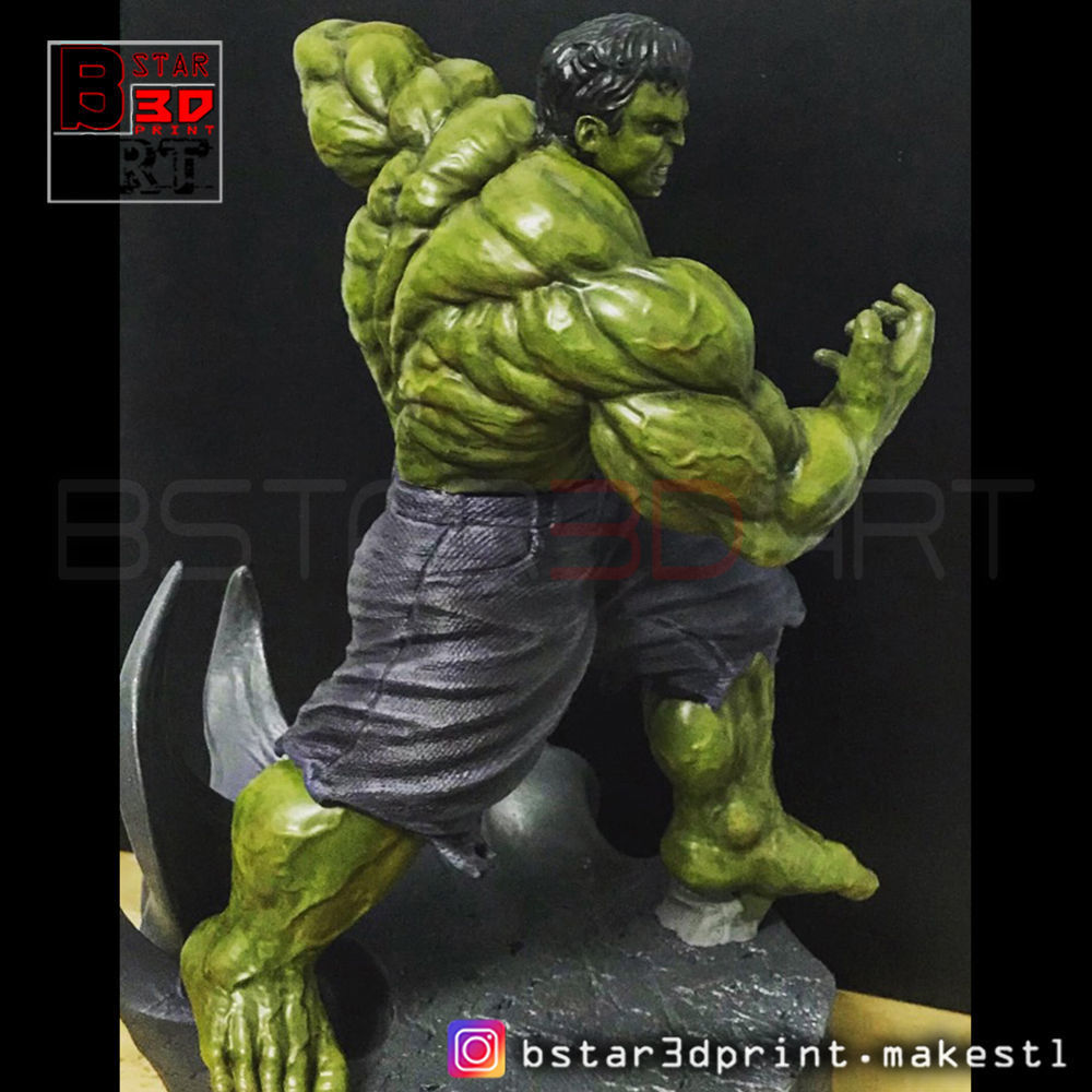 SUPER HULK  - Super Hero - Marvel  3D print model_31