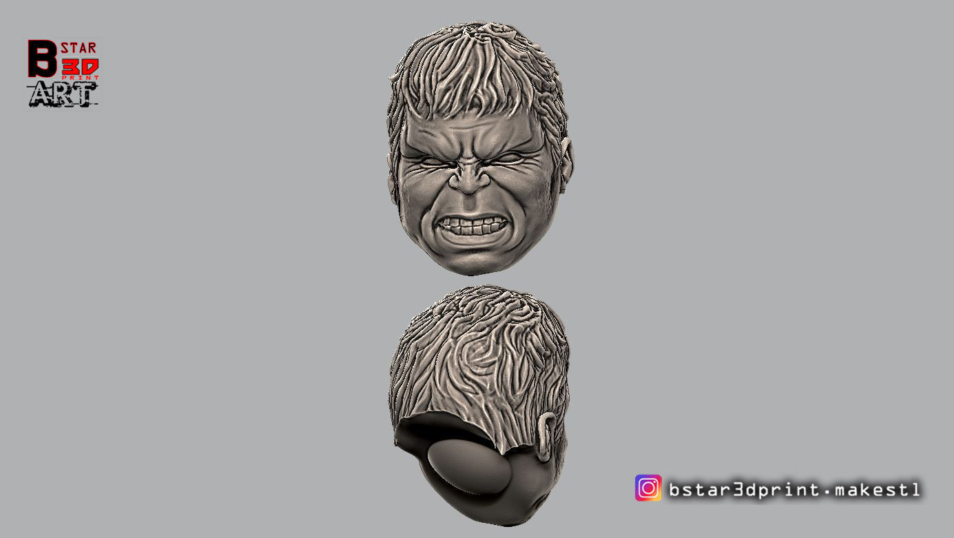 SUPER HULK  - Super Hero - Marvel  3D print model_21
