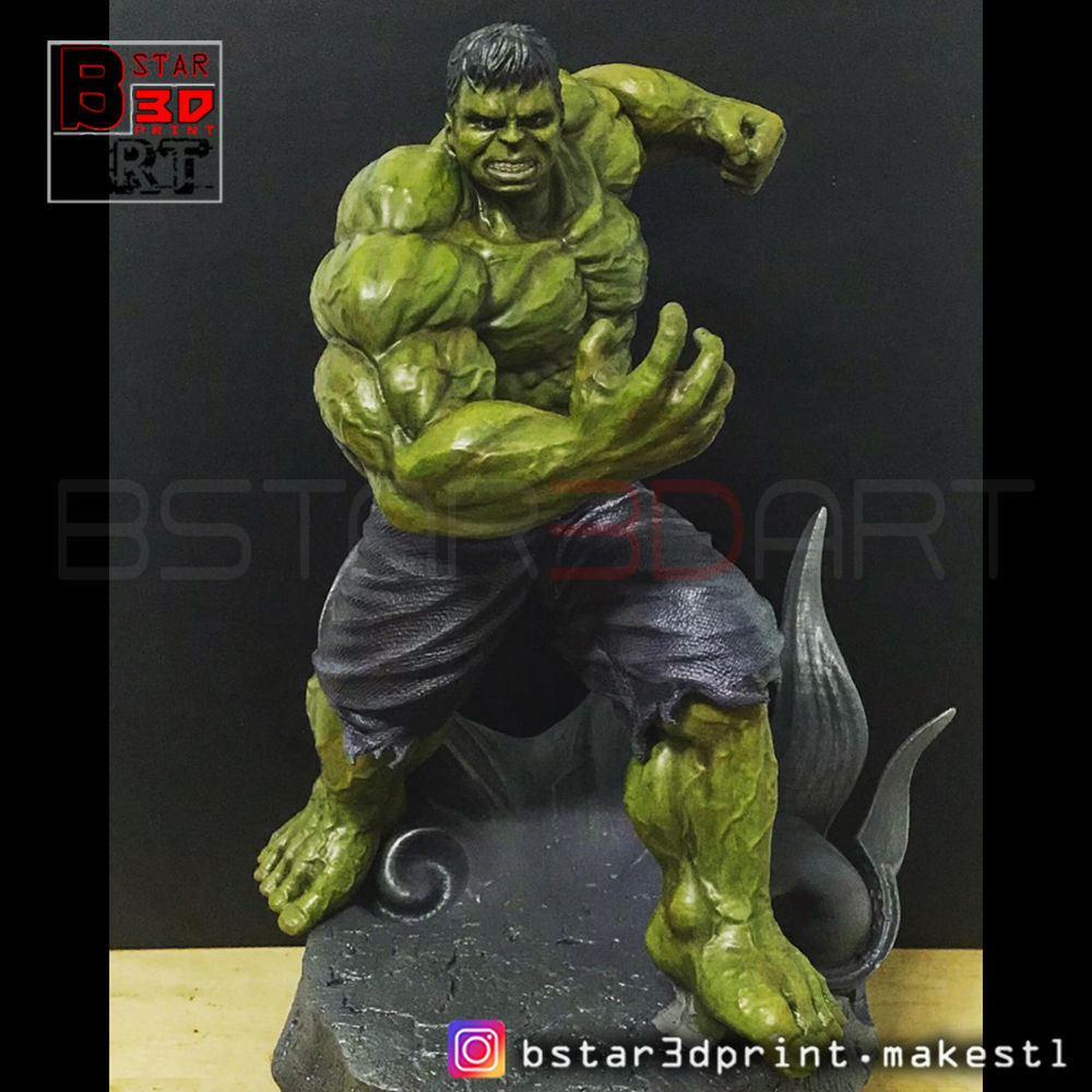 SUPER HULK  - Super Hero - Marvel  3D print model_28