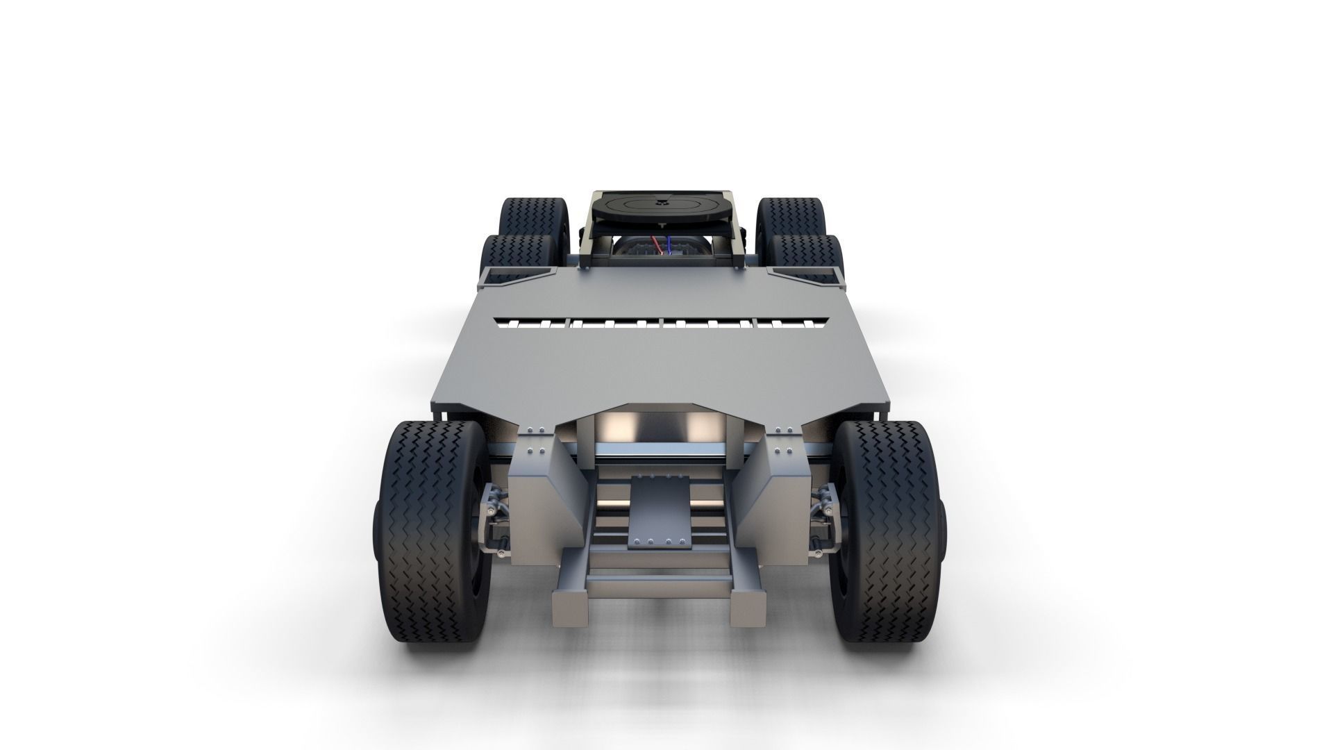 Tesla Semi Truck Chassis 3D model_6