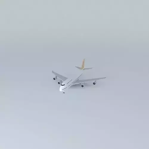 Plane in Viracopos 3D model