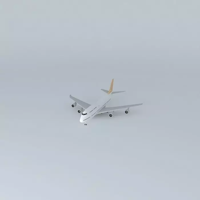 Plane in Viracopos 3D model_0