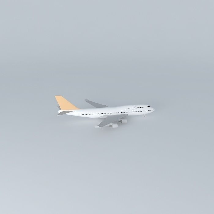 Plane in Viracopos 3D model_1