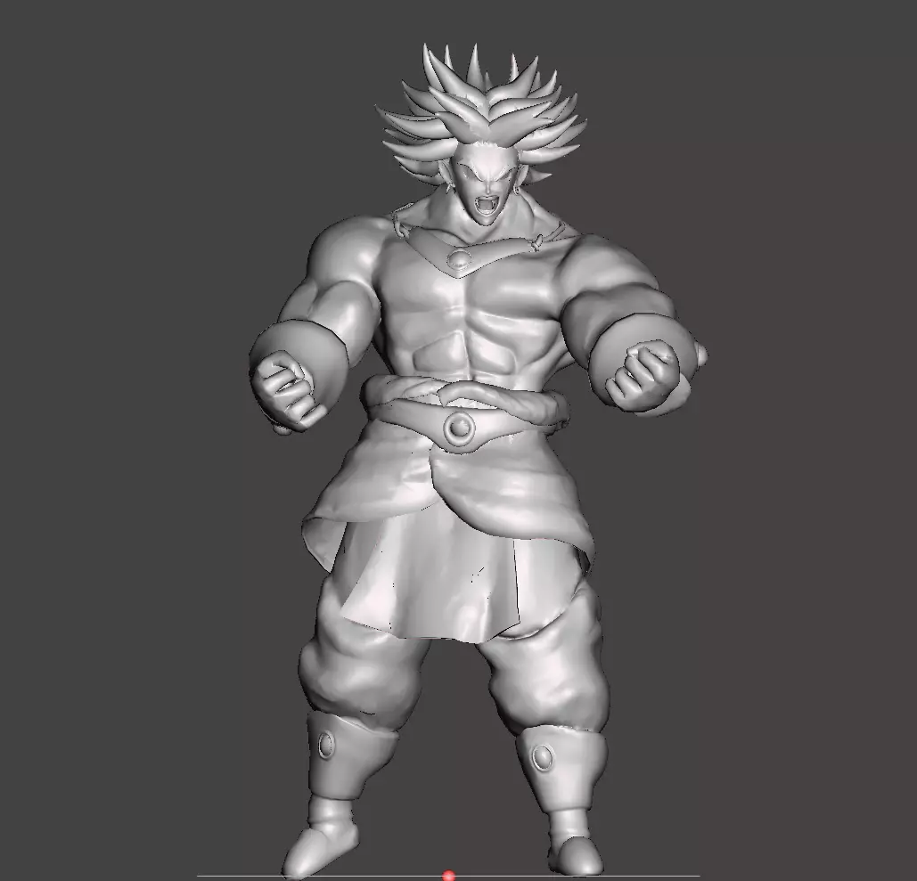 DRAGON BALL CHARACTER BROLY 3D print model_0