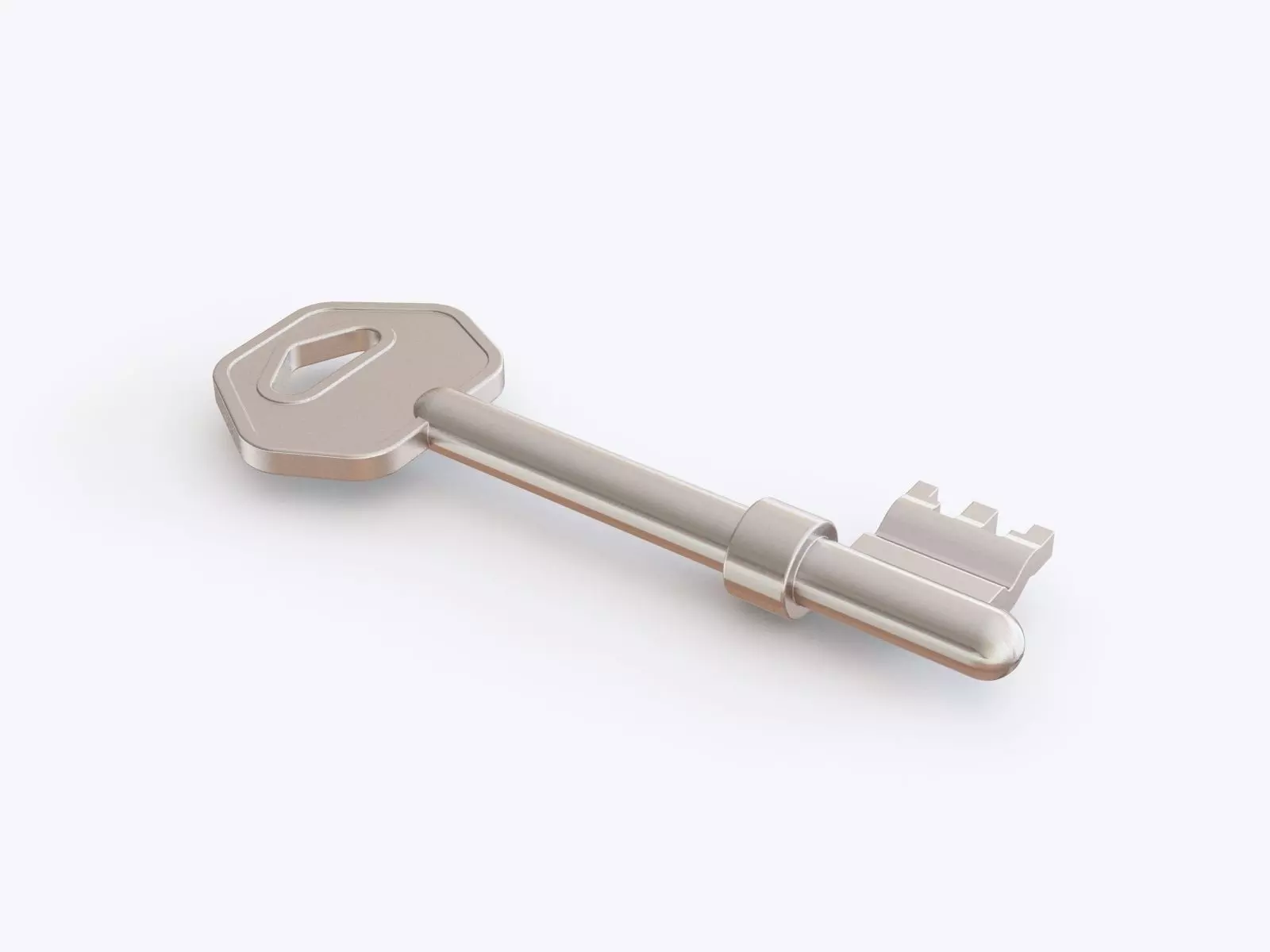 Key 02 3D model_0