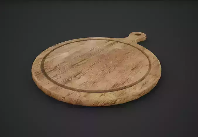 Cutting Board PBR Game Ready