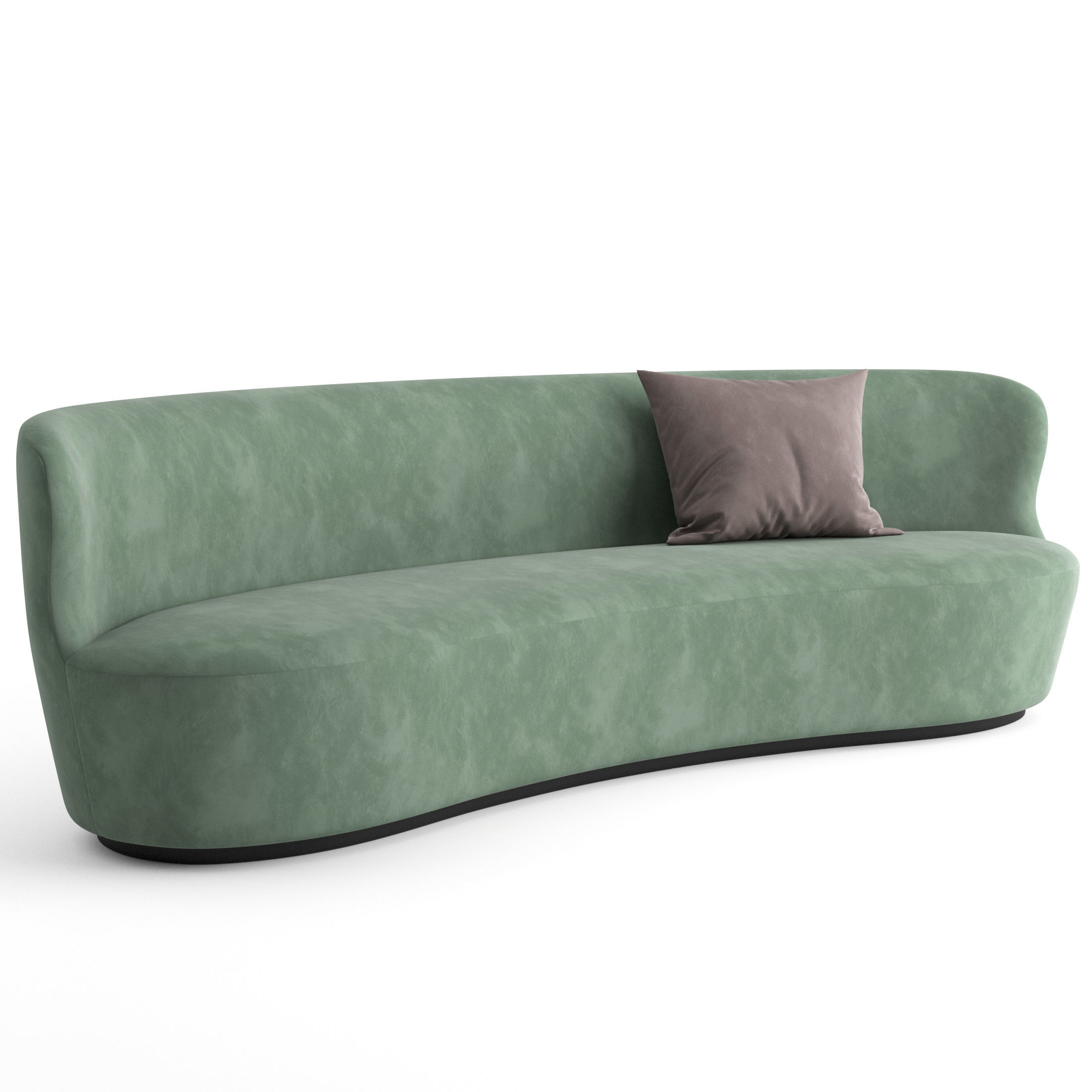 Stay Sofa - Oval - by GUBI 3D model_2