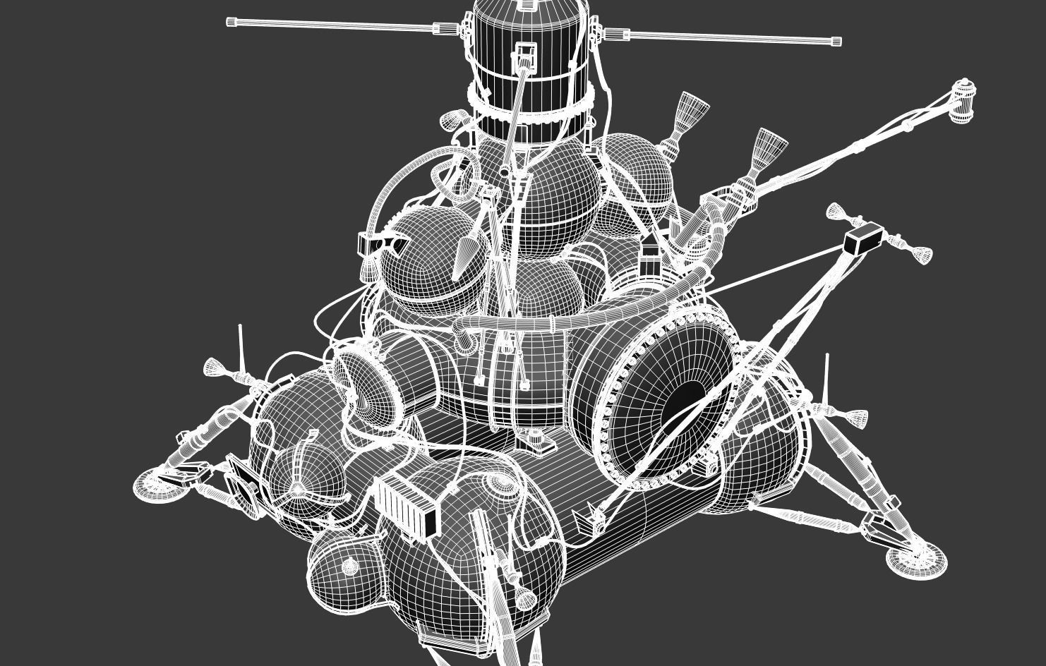 Luna 16 3D model_23