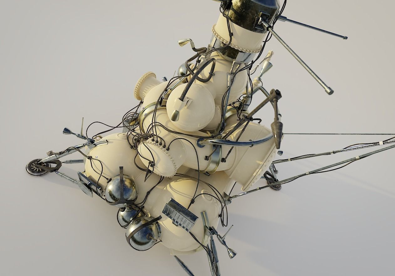 Luna 16 3D model_5