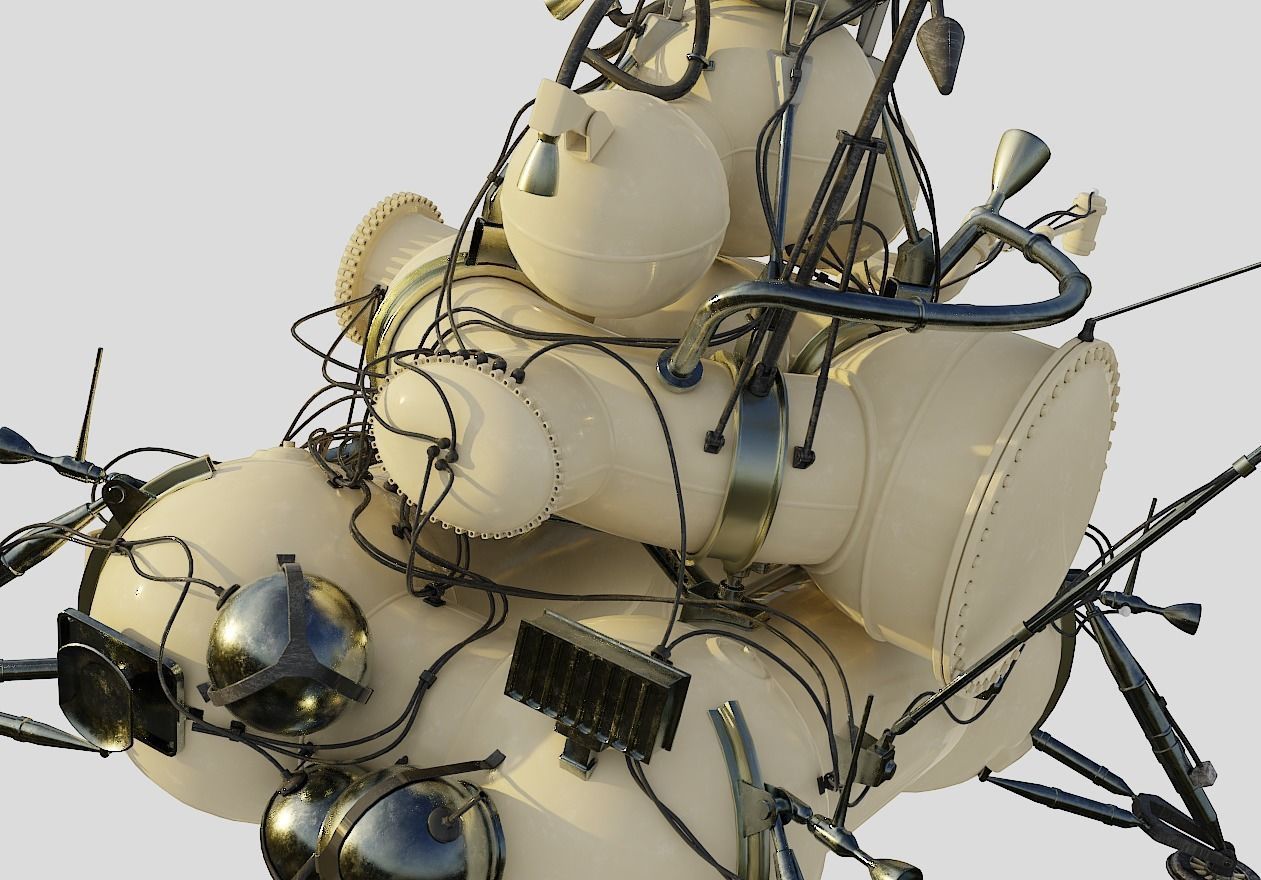 Luna 16 3D model_17