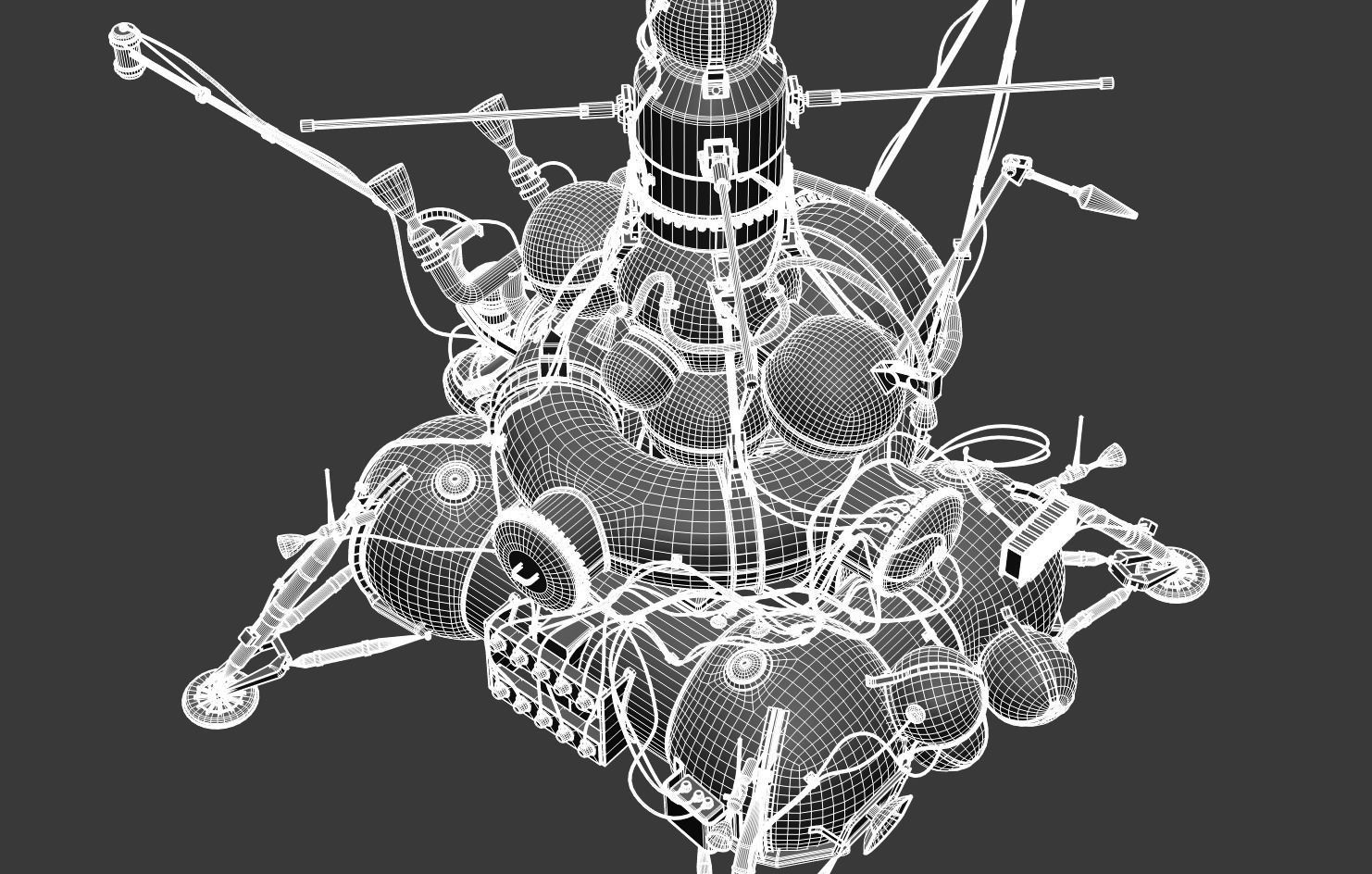 Luna 16 3D model_22