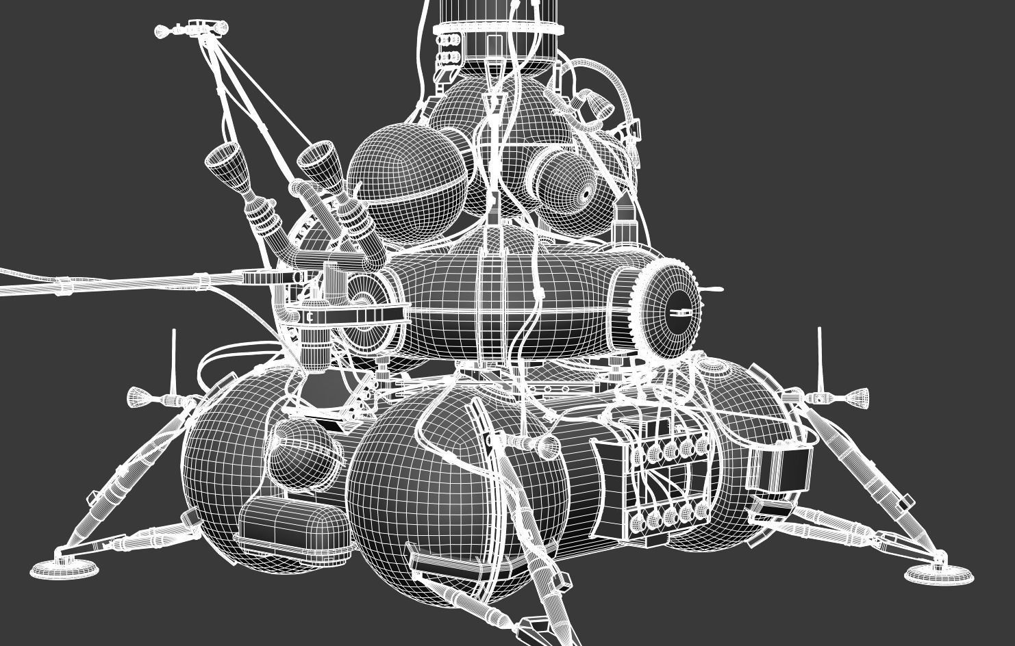 Luna 16 3D model_25