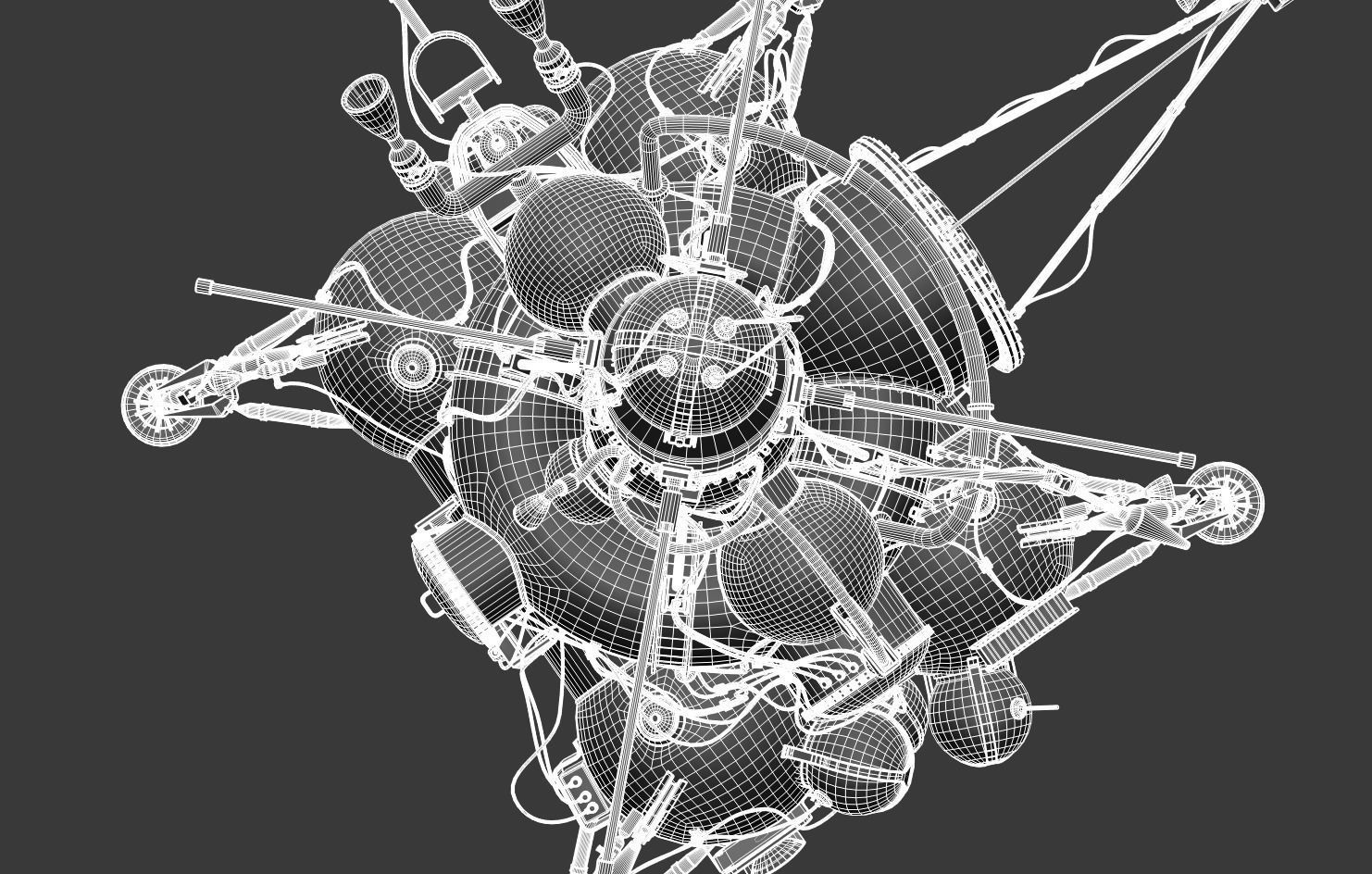 Luna 16 3D model_24