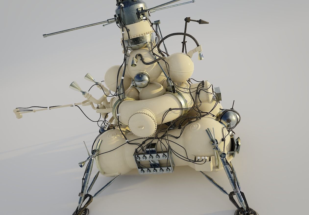 Luna 16 3D model_4
