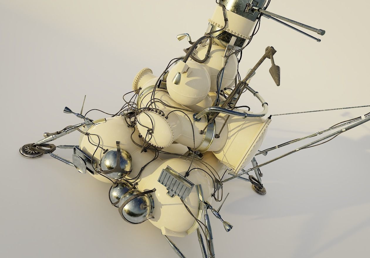 Luna 16 3D model_21