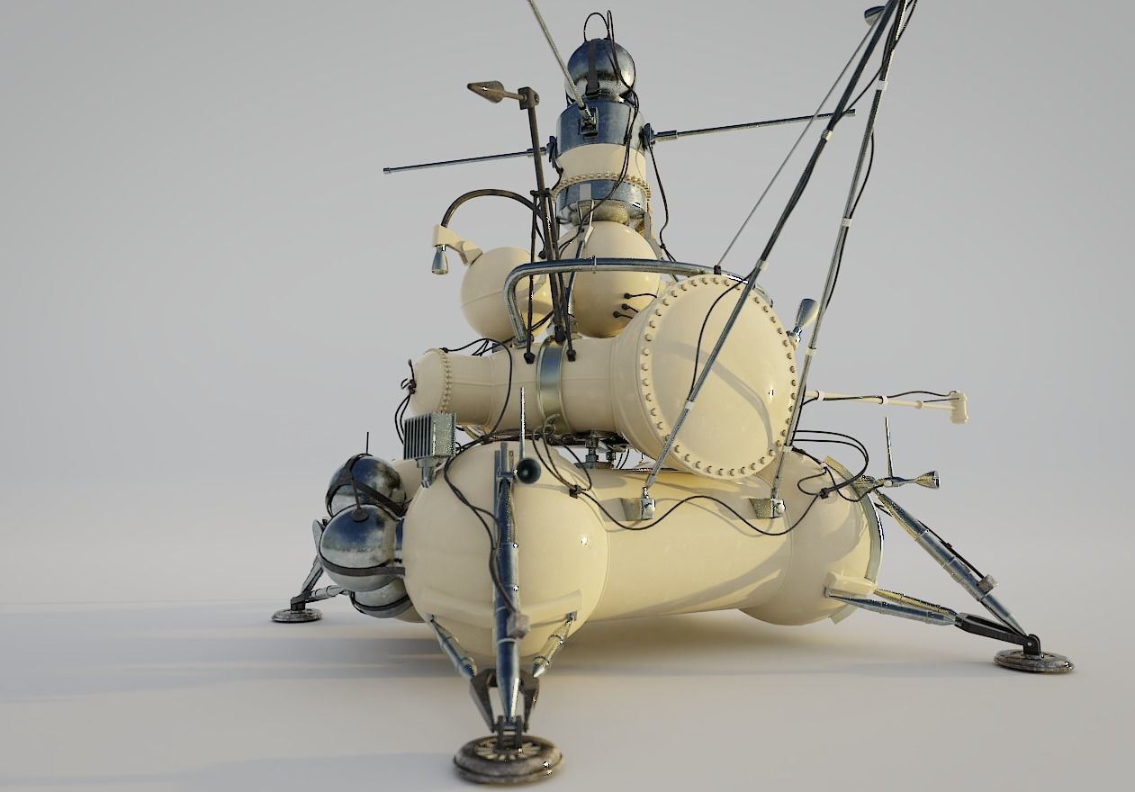 Luna 16 3D model_8