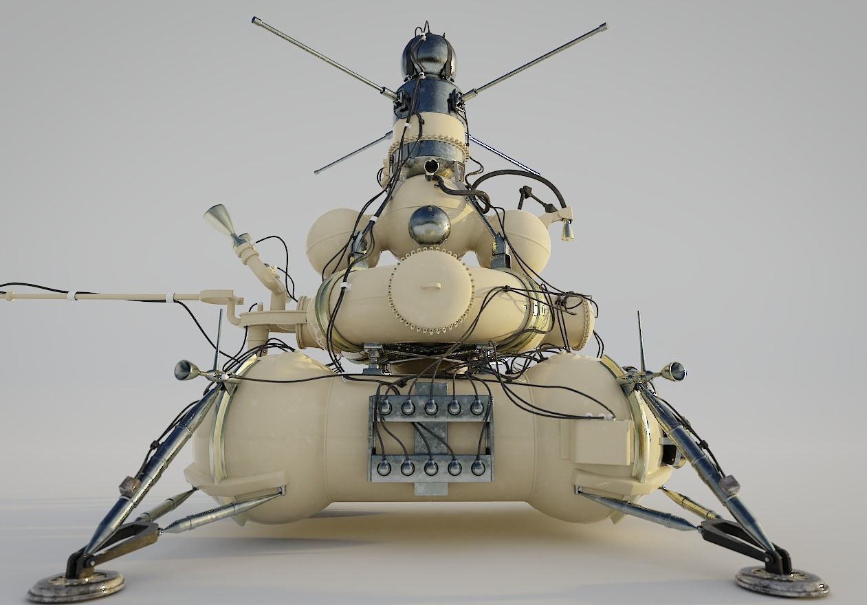 Luna 16 3D model_7