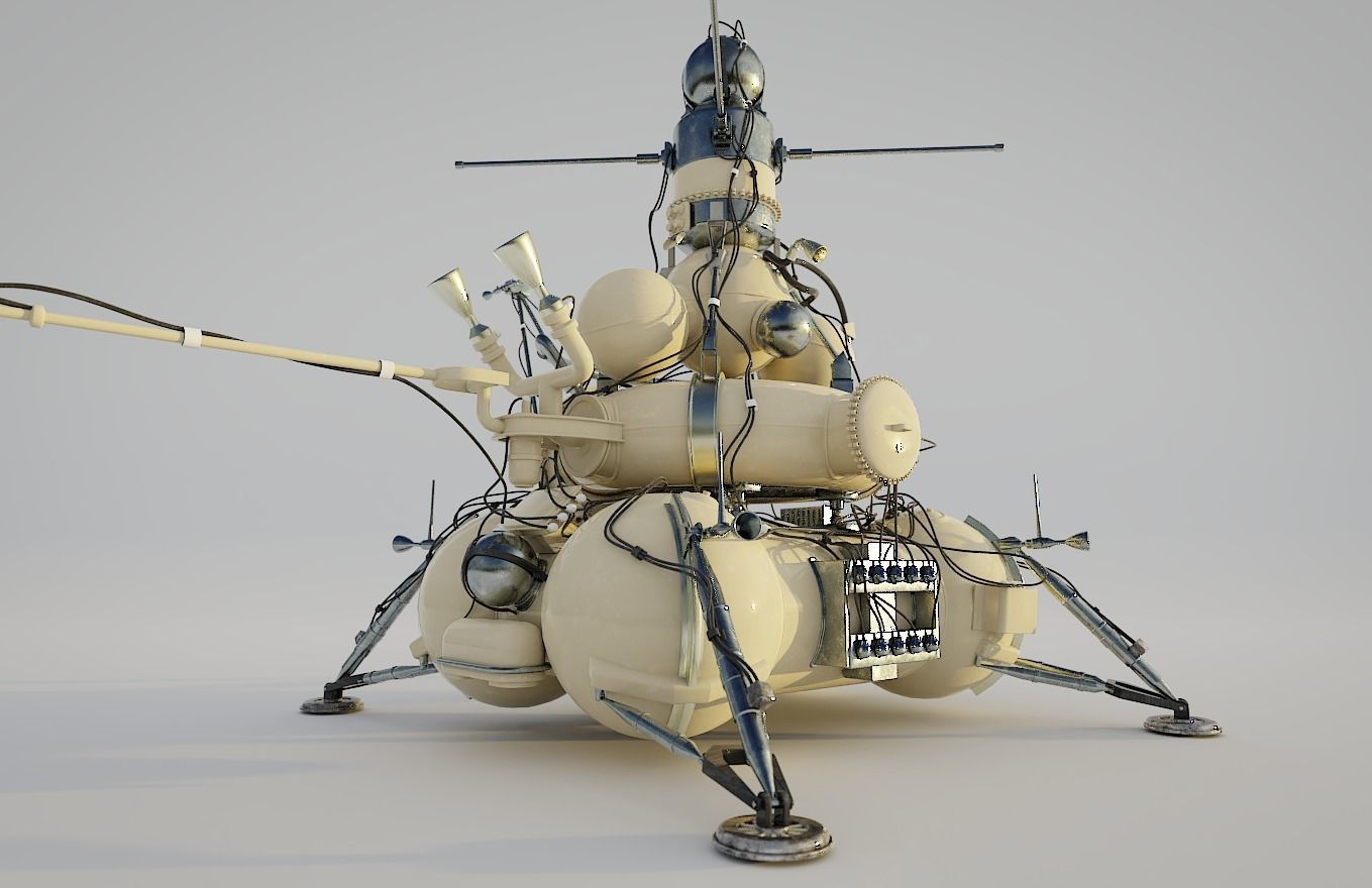 Luna 16 3D model_1
