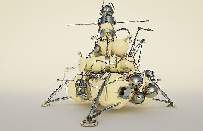 Luna 16 3D model