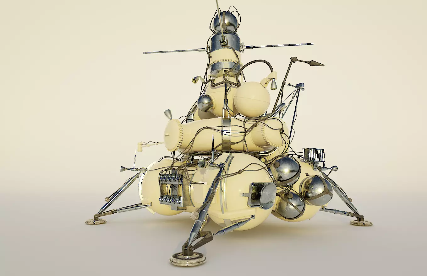 Luna 16 3D model_0