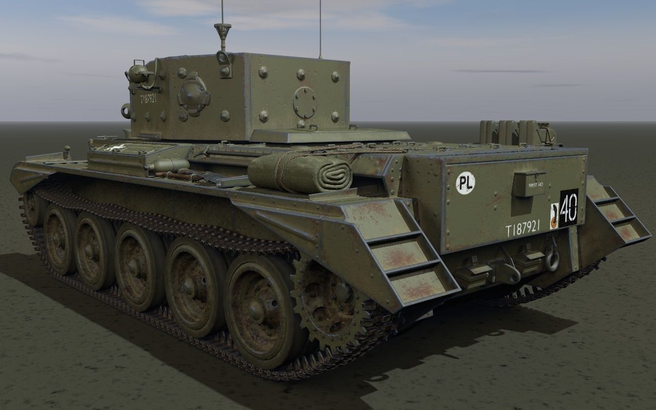 Mk VIII Cromwell IV 3D model_4