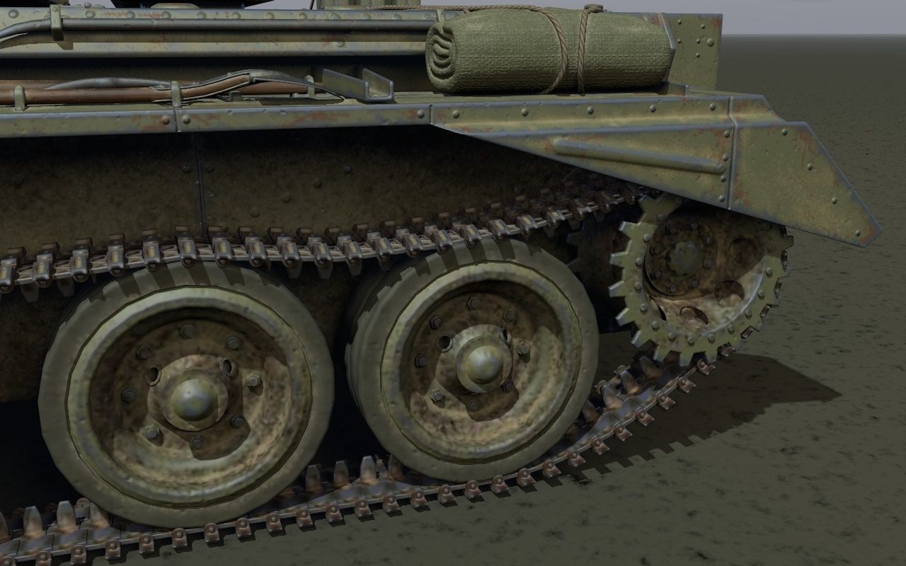 Mk VIII Cromwell IV 3D model_2