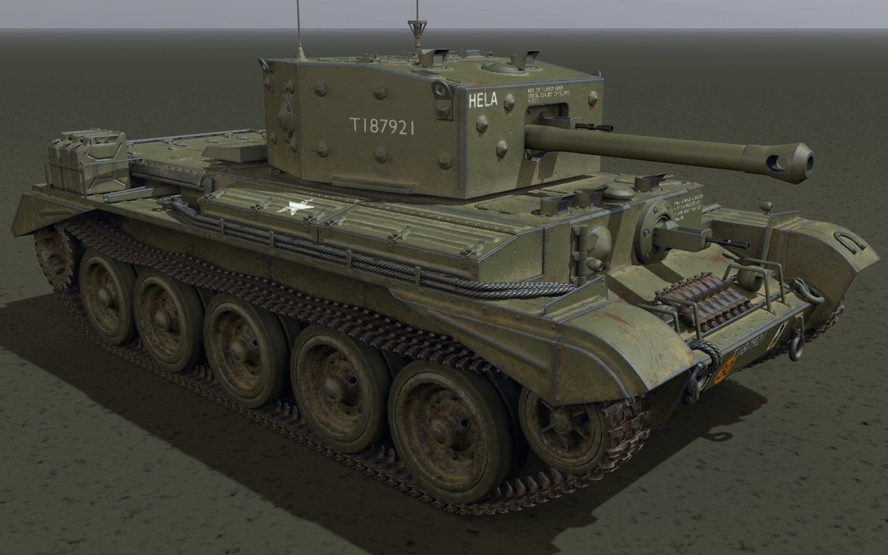 Mk VIII Cromwell IV 3D model_1