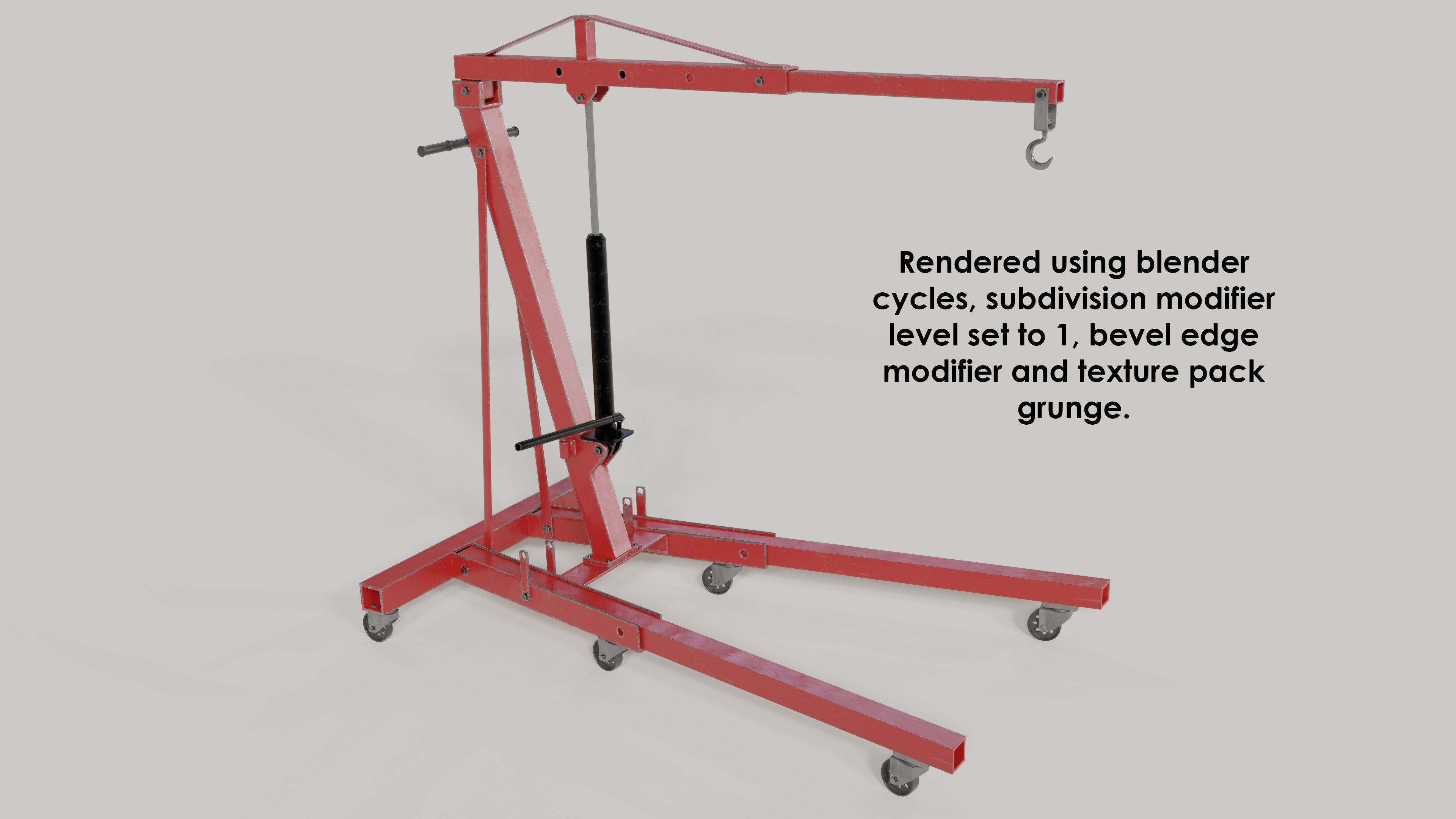 Garage tool set 3D Model Collection_22