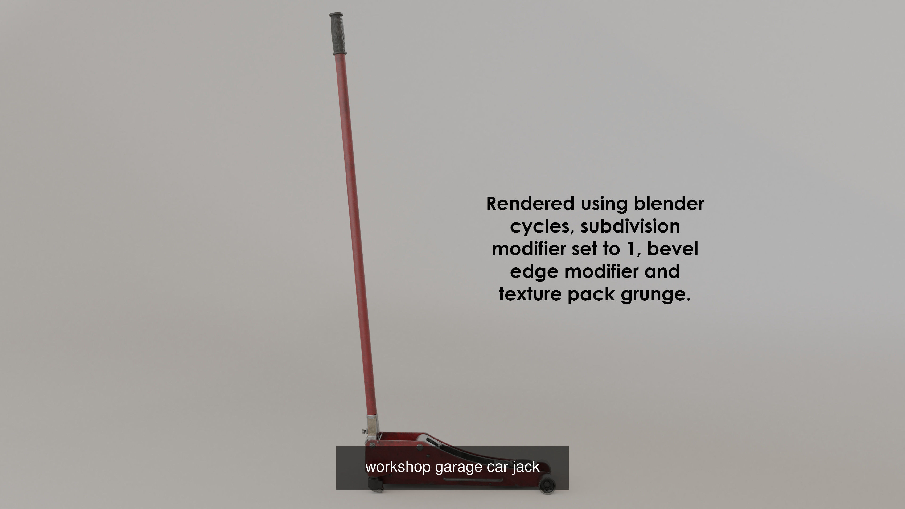 Garage tool set 3D Model Collection_13