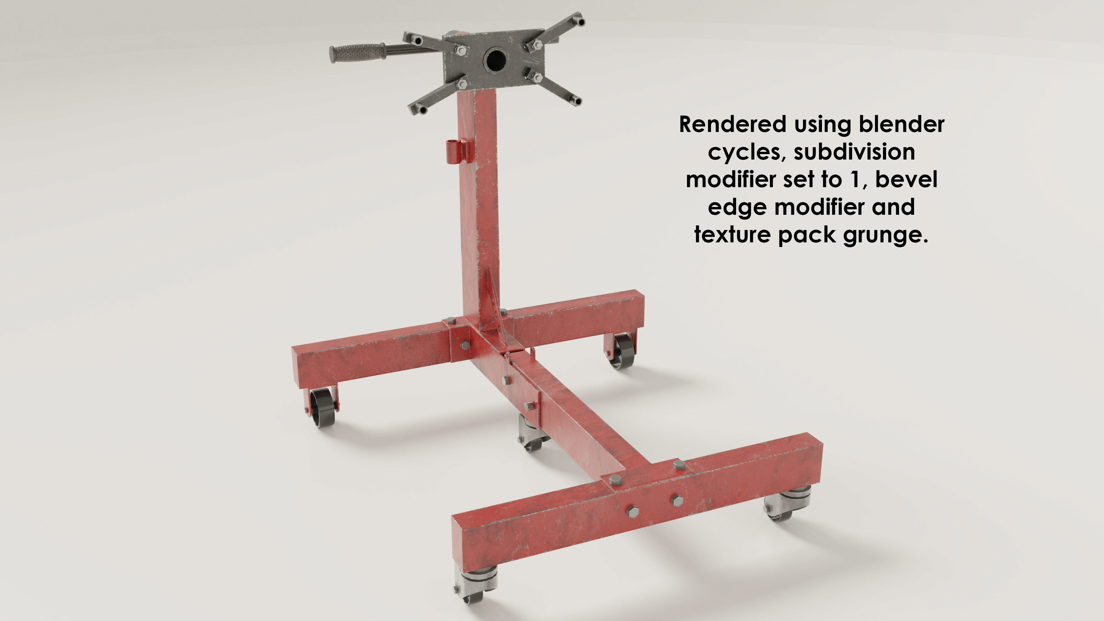 Garage tool set 3D Model Collection_18