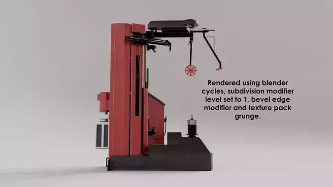 Garage tool set 3D Model Collection