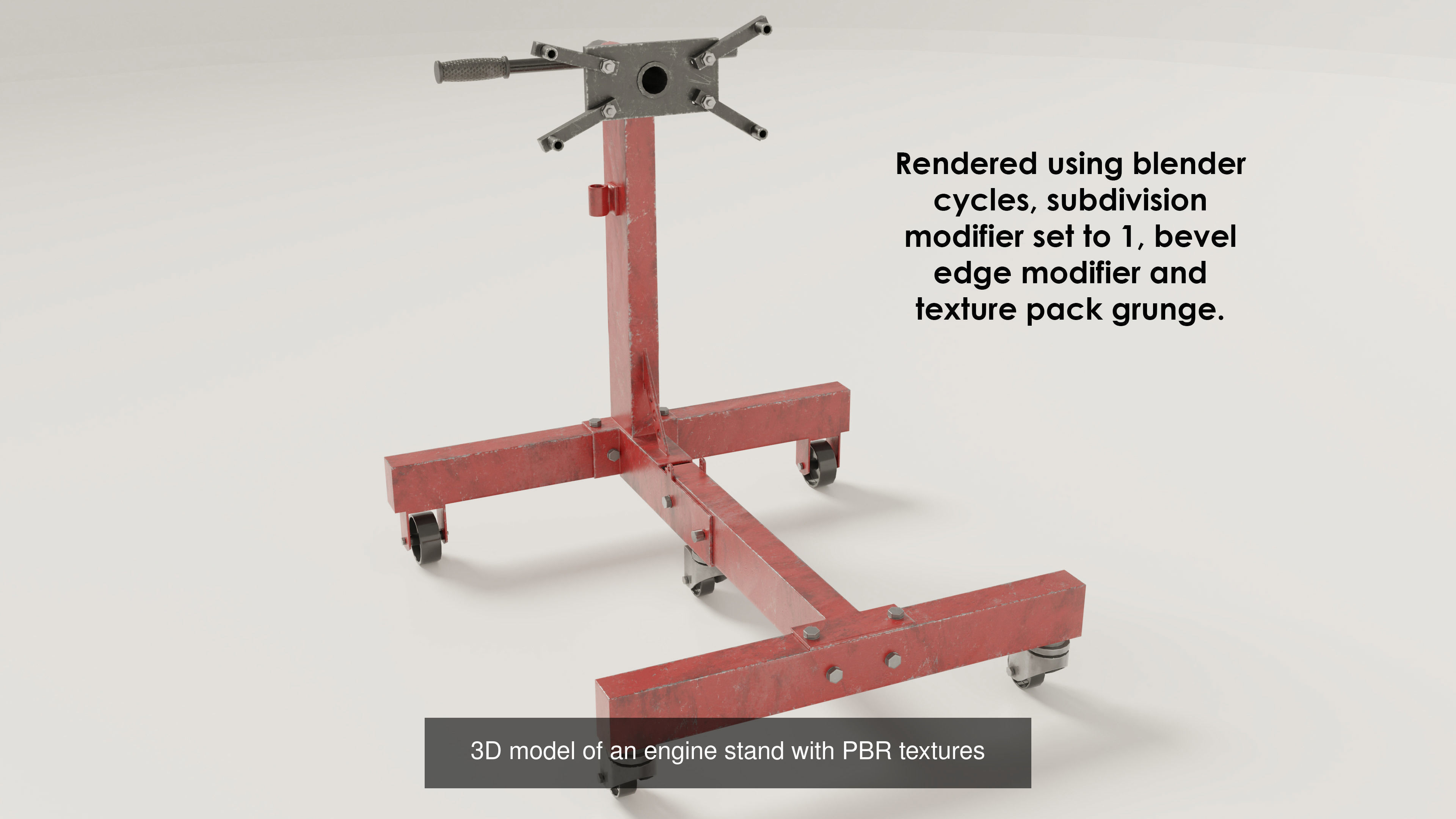 Garage tool set 3D Model Collection_30