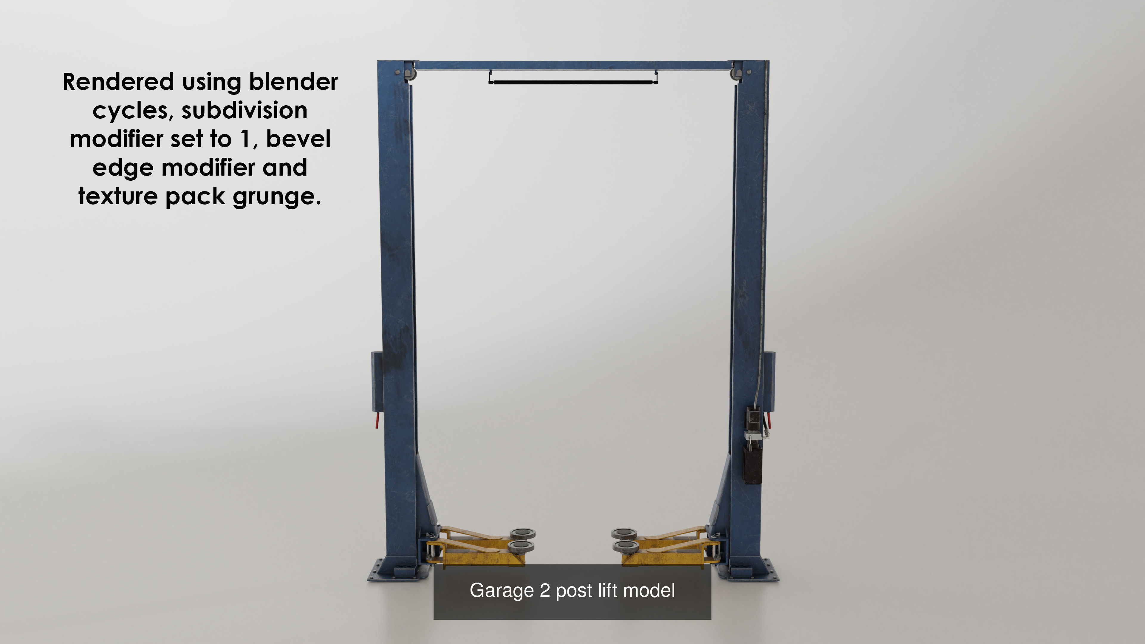 Garage tool set 3D Model Collection_25