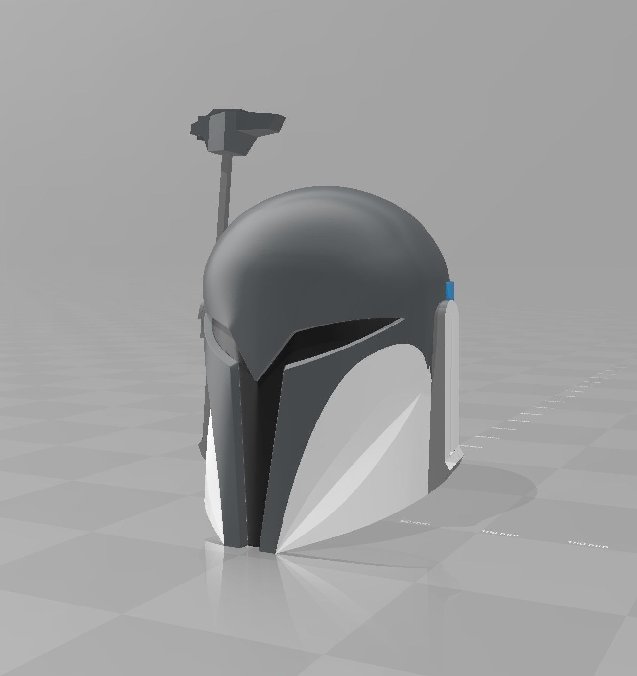 star wars clone wars nite owl bo katan Mandalorian Helmet 3D print model_1