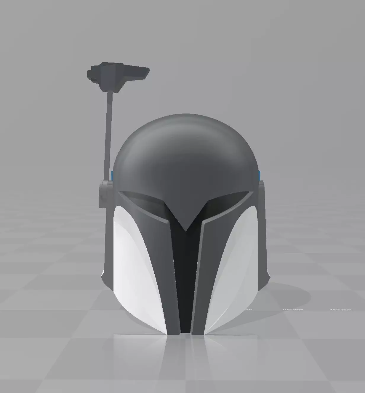 star wars clone wars nite owl bo katan Mandalorian Helmet 3D print model_0