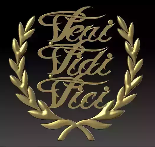HERALDIC veni vidi vici                  3D print model