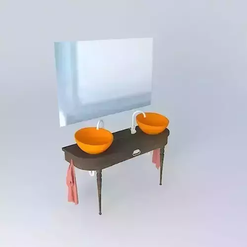 Cupboard with washbasins ROCA Bol