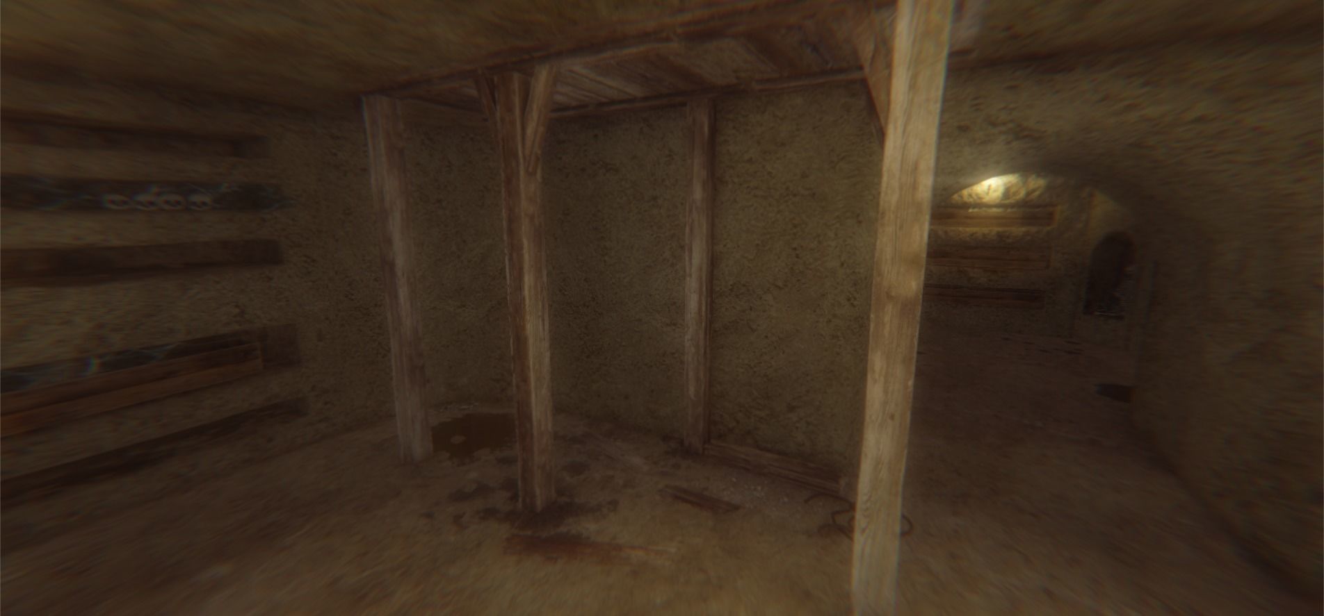 Catacombs Modular Low-poly 3D model_5