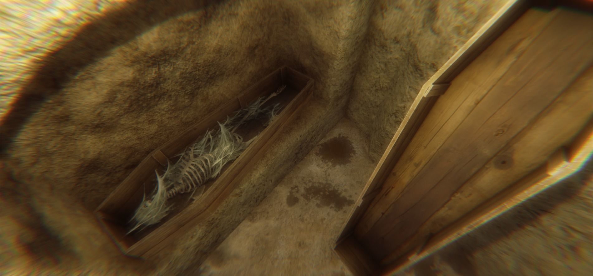 Catacombs Modular Low-poly 3D model_12